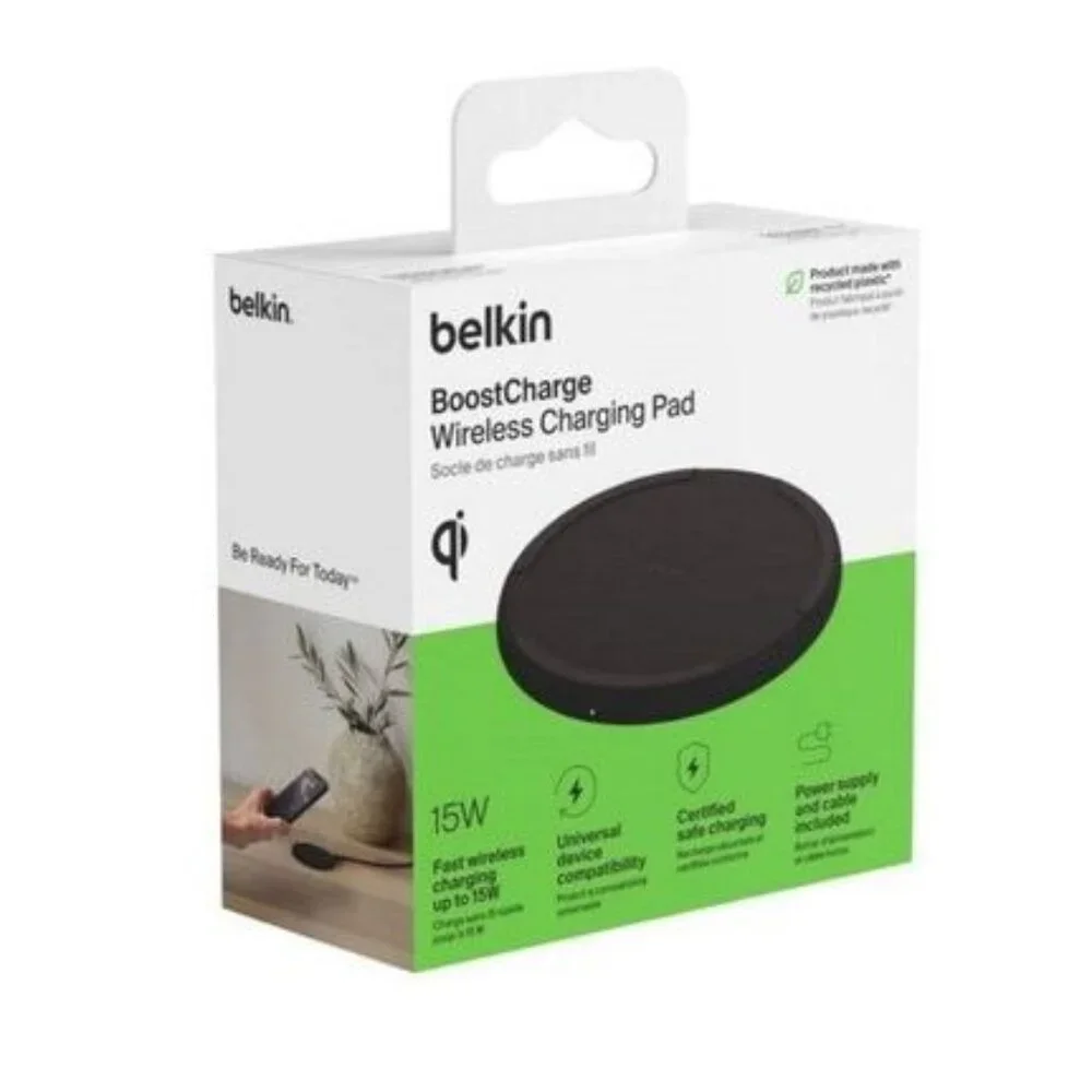 Belkin BoostCharge 15W Qi Wireless Charging Pad